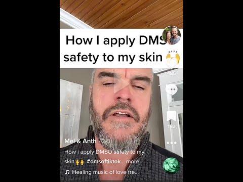 How I Apply DMSO safely to my skin