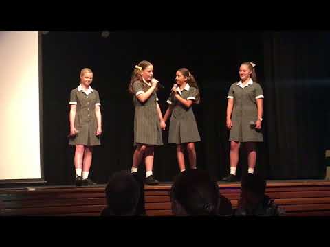 Kambala Yr 6 Graduation Zara Psirakis Siena Williams Emma Grandison Jess Zylstra