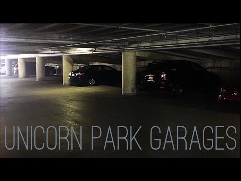 Driving Through the 4 Garages at the Unicorn Park Complex - Woburn MA