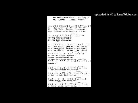 Ku Bersyukur Pada-MU TUHAN (1) - Priskila VG - Album Psallo