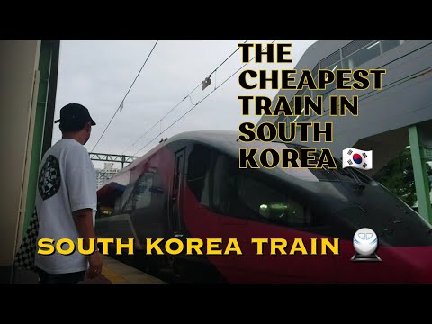 South Korea's Cheapest train - The Mugunghwa and ITX (life in 🇰🇷)