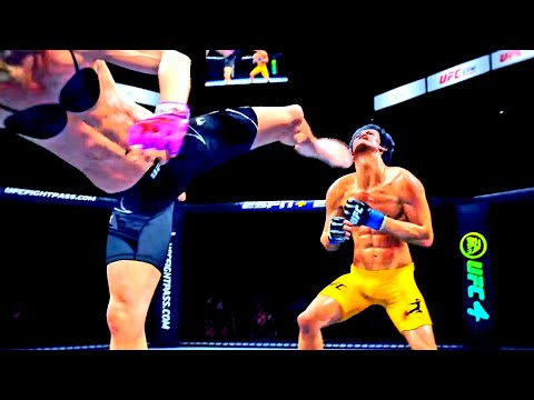 Allie Cat vs. Bruce Lee - EA Sports UFC 4 Rematch