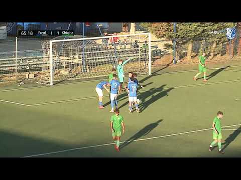 Rezumat, Liga Elitelor U17, Etapa 1 Play-OFF, 2023/2024: Farul U17 - Chiajna U17 1-2 (29.10.2023)