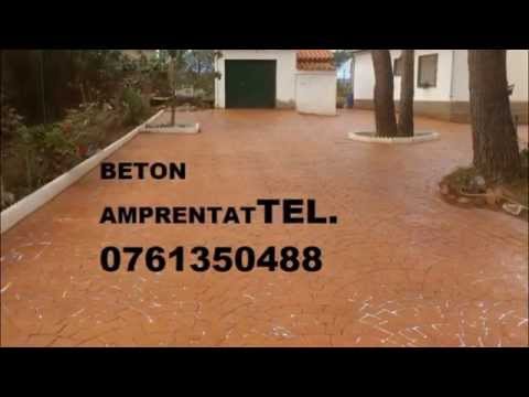 BETON AMPRENTAT LICURICIU  0761350488 TELEORMAN
