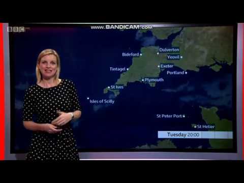 Emily Wood BBC Spotlight lunchtime weather September 17th 2019 - 60 FPS Better Quality