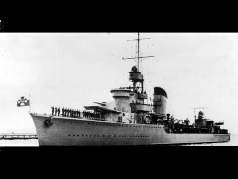 II wojna światowa. Niszczyciel ORP Grom