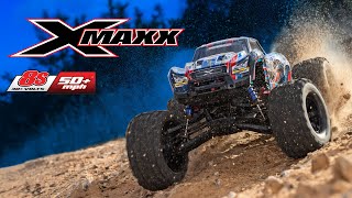 Traxxas X‑Maxx 8S Shreds with Belted Sledgehammer Tires