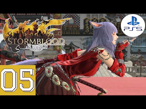Final Fantasy XIV Stormblood (Patch 4.0) [PS5] | Gameplay Walkthrough Part 5 (Main Story)