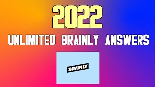 How To See Unlimited Brainly Answers No Account 2022