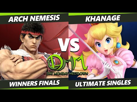 DAT MM 271 Winners Finals - Arch Nemesis (Ryu) Vs. Khanage (Peach) Smash Ultimate - SSBU