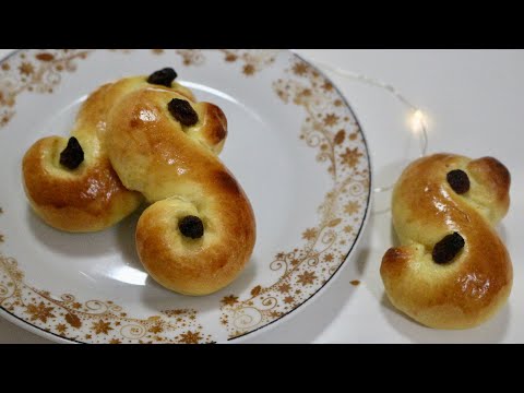 LUSSEKATTER 🥖 PANE DI SANTA LUCIA SVEDESE