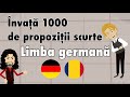 Limba Germană Învață 1000 De Propoziții Scurte