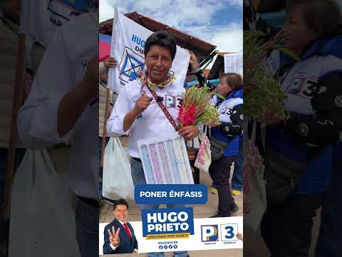 Hugo Prieto candidato a diputado Cusco visita Urubamba | Valle Sagrado