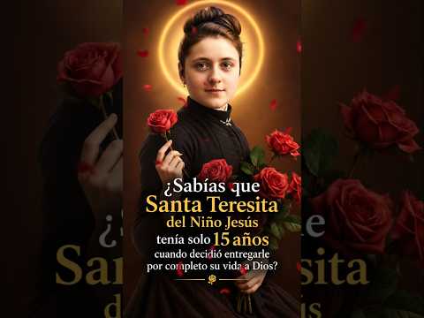 Santa Teresita del Niño Jesús, la santa de las rosas #carmelitas #carmelo #catolico #santidad #fe