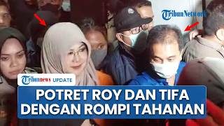 Penampakan Roy Suryo-dr Tifa seusai Ditangkap Polda Metro Jaya, Tenteng & Pakai Rompi Oranye Tahanan