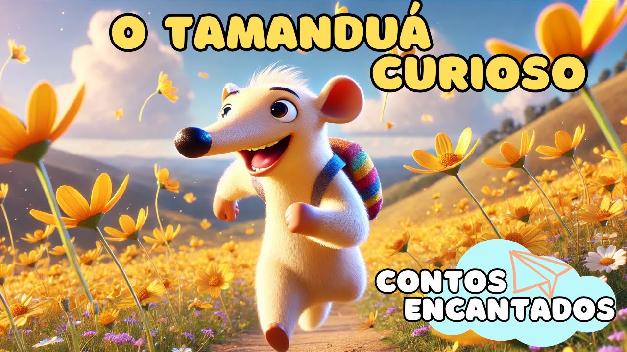 O TAMANDUA CURIOSO - Conto Infantil | #historiainfantil #historia #historinha