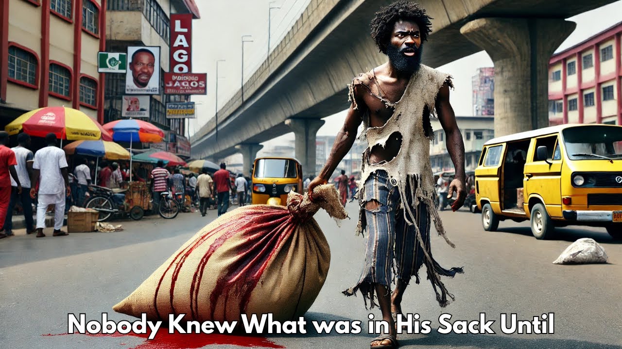 Lagos Madman Caught with Human Head in His Sack