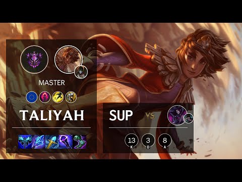 Taliyah Support vs Morgana - EUW Master Patch 11.24b