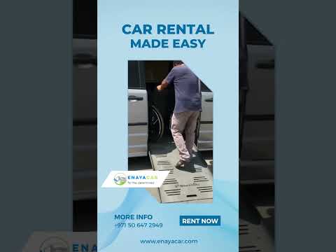 Hire Wheelchair Taxi in Dubai | Enaya Car