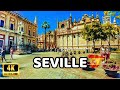 🇪🇦[4K] SEVILLE - Spain's Most Beautiful Cities - Walking Tour, Andalucía