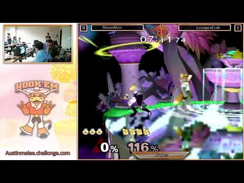 Longhorn Weekly 103 - WR1 - MoonMan (Sheik) vs LasagnaCrab (Fox)