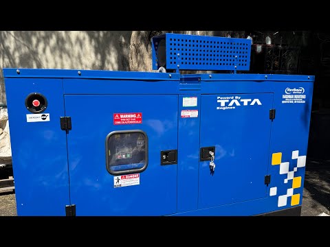 TATA  SILENT DIESEL GENERATOR 25 KVA THREE PHASE