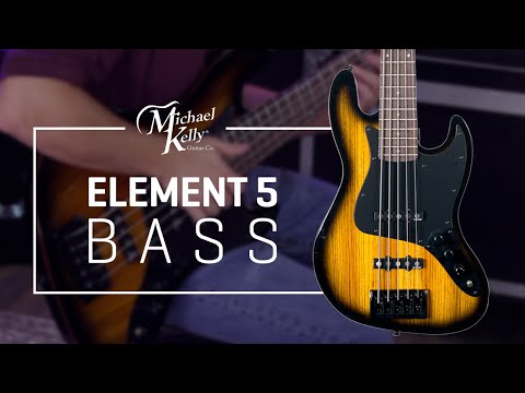 Michael Kelly Element 5 Bass Guitar Demo