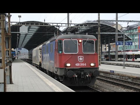 Trains in Olten, Switzerland | Züge in Olten Bahnhof