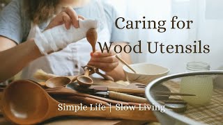 Caring for Wooden Utensils and Home Café Refresh | Slow Living Silent Vlog #44 | Philippines