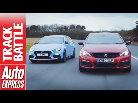 Hyundai i30 N vs Peugeot 308 GTi - which hot hatch is fastest?