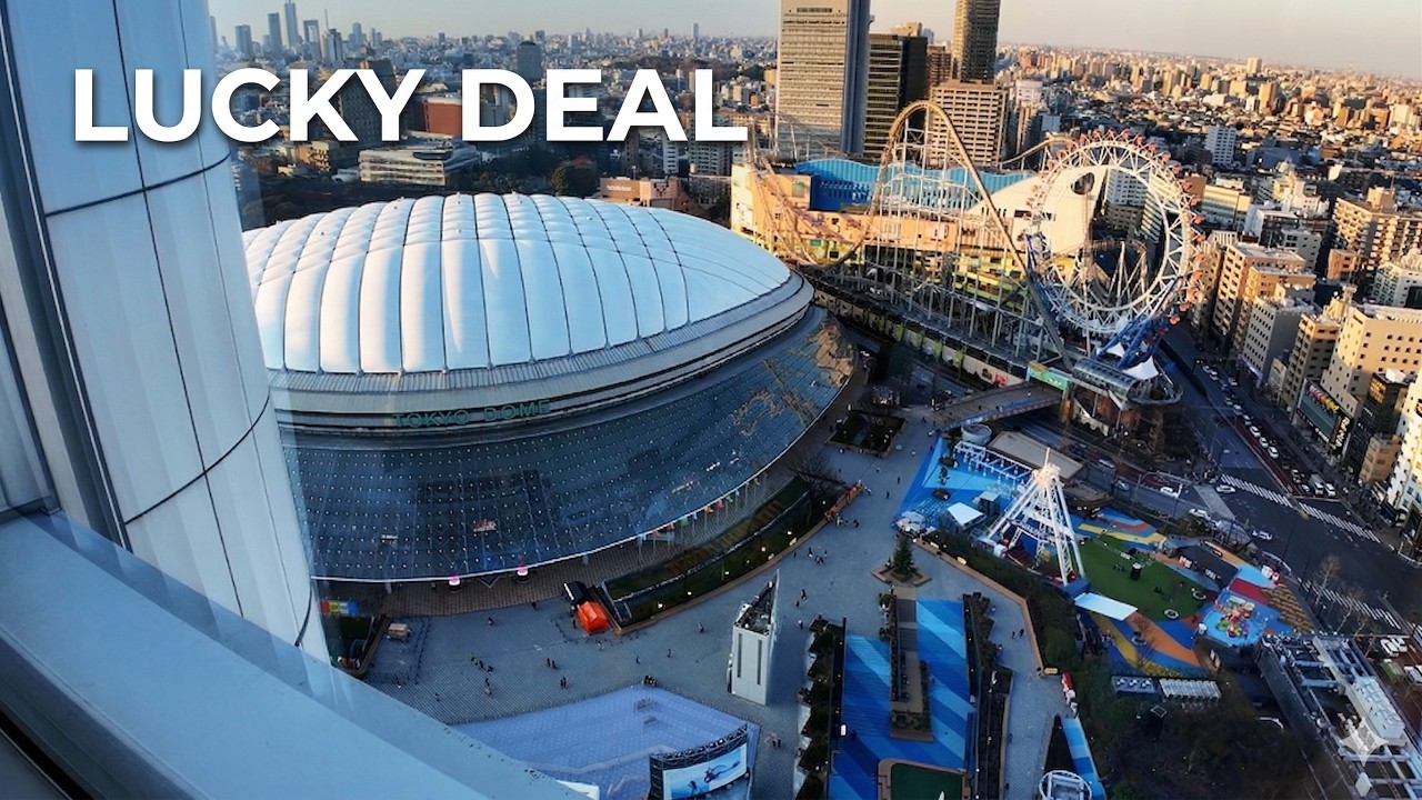 A Hotel Every Japanese Person Dreams of! 🏨 Surprisingly Affordable Luxury | Tokyo Dome Hotel Review