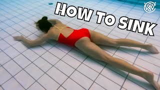 The only 3 the ways to not float up when swimming underwater
