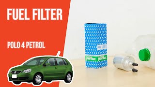 Youtube thumbnail of video "How to replace the fuel filter Polo mk4 1.4 ⛽"
