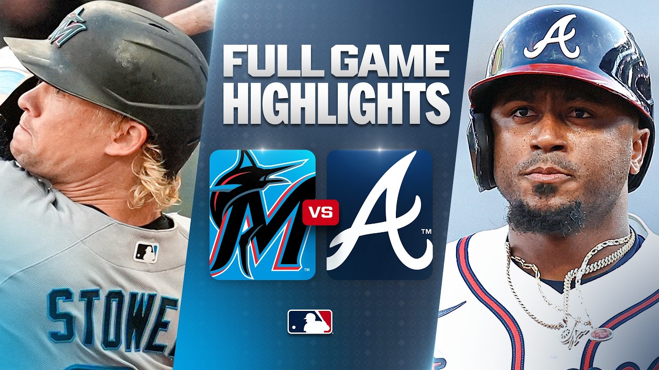 8월5일 마이애미 애틀란타 MLB 하이라이트