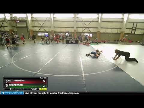 77 Lbs Champ. Round 1 - Scout Stephens, UT Vs Tj Richardson, MN Ac3d