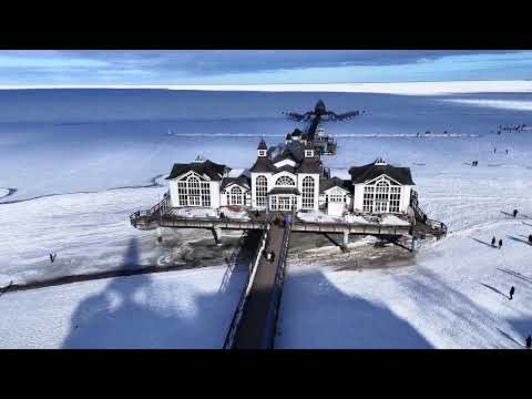 Rügen mit zugefrorener Ostsee #Rügen #Ostsee #Mönchgut #Sellin #Saßnitz #Lobbe 16. Februar 2026 