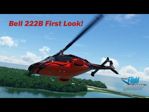 Microsoft Flight Simulator Bell 222b V1.0 First Look