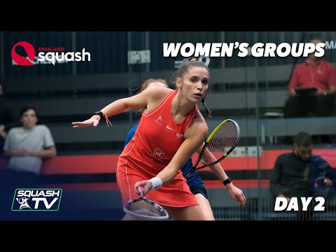 AJ Bell England Squash Challenge 2020 - Women's Groups - Day 2 Roundup