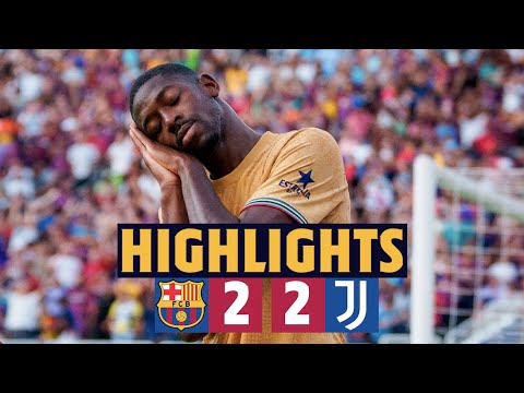 💥 HIGHLIGHTS: BARÇA 2-2 JUVENTUS 🇺🇸