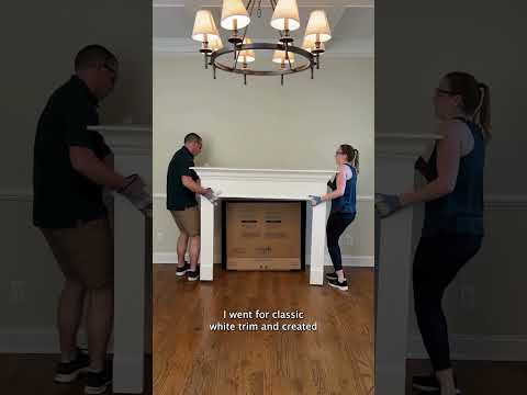 The Most Realistic Electric Fireplace: Heat & Glo Inception Mantel Kit Install