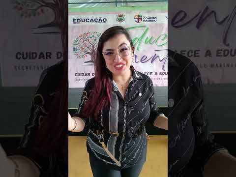 Em Cônego  Marinho encontro com profissionais da educação.