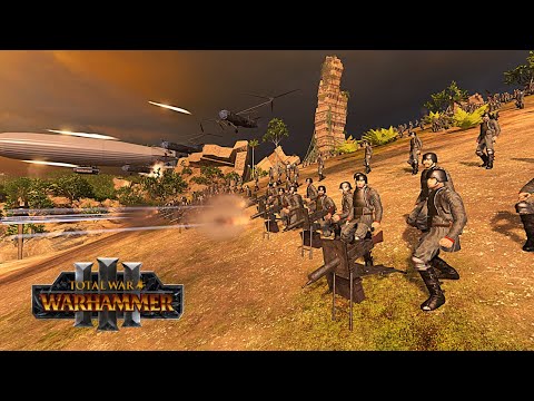 GERMAN IMPERIAL ARMY VS The Jade-Blooded Vampires - TW Millennium Mod | Total War WARHAMMER 3 | 4K