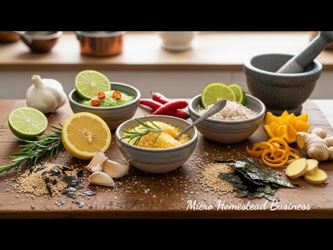 How to Make Gourmet Flavored Salts in Minutes | 3 Easy DIY Infused Sea Salts