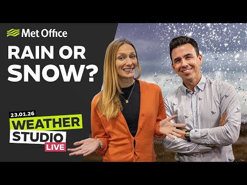 23/01/2026 - The latest on next week's weather - Weather Studio Live Met Office Forecast