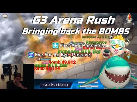 G3 Arena Rush, Top 3, Bringing back the BOMBERS! - Summoners War