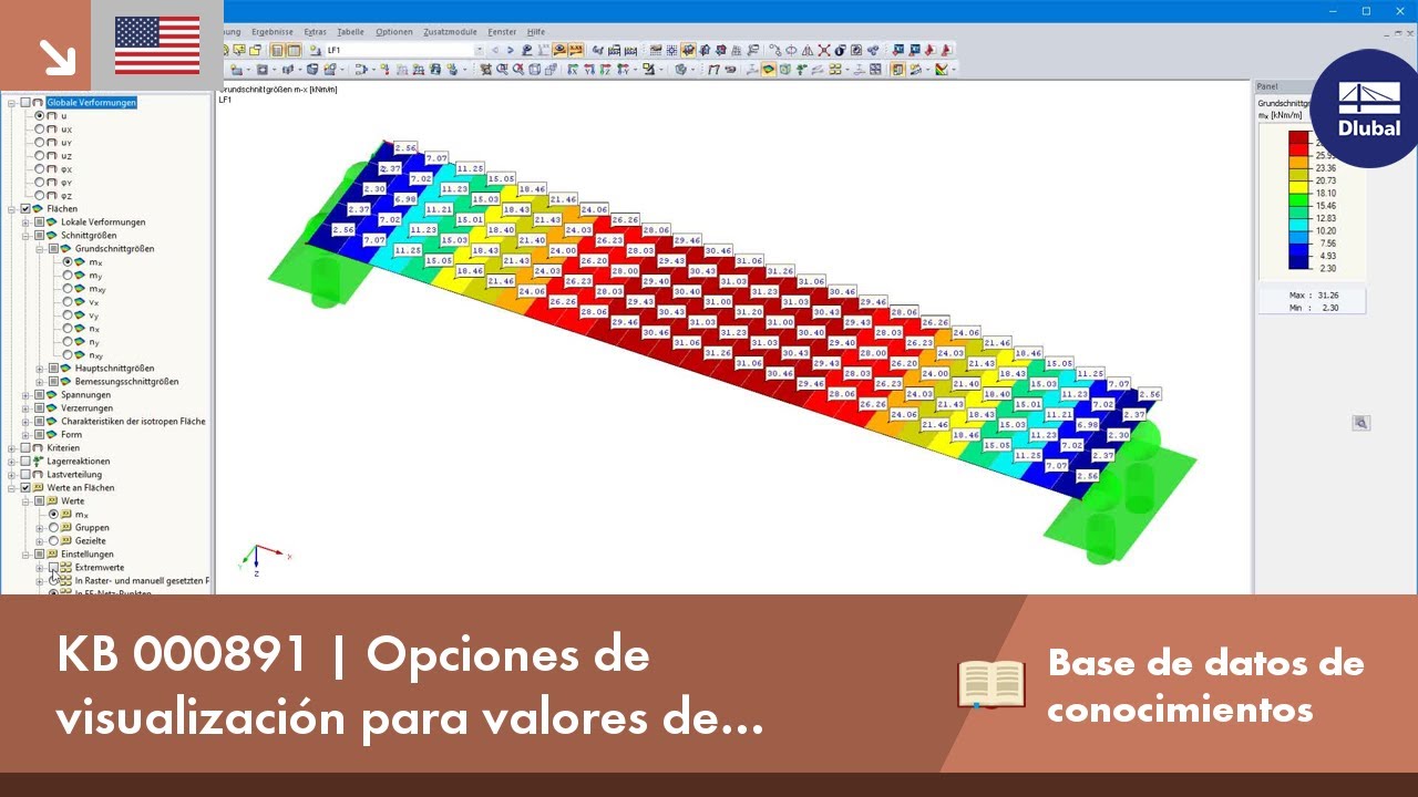 KB 000891 | Opciones de visualización para valores de resultados en superficies