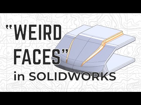 Weird Faces: A beginner's guide to surface modeling in SolidWorks