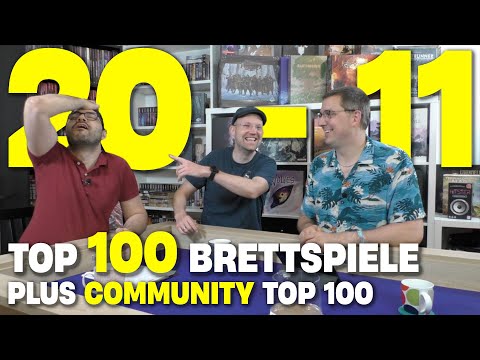 🏆 Plätze 20 - 11 • Die Top 100 Brettspiele aller Zeiten von Ben, Flo & der Community