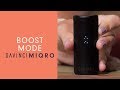 How to Use Boost Mode on MIQRO Vaporizer