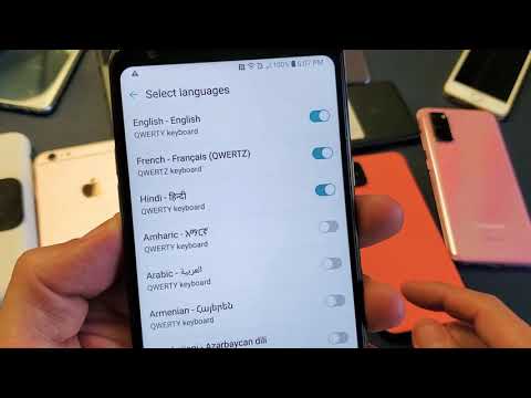 LG Stylo 4: How to Add Multiple Keyboard Languages & Switch Between Them Quickly